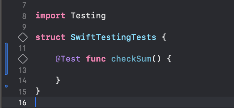 First Swift Example